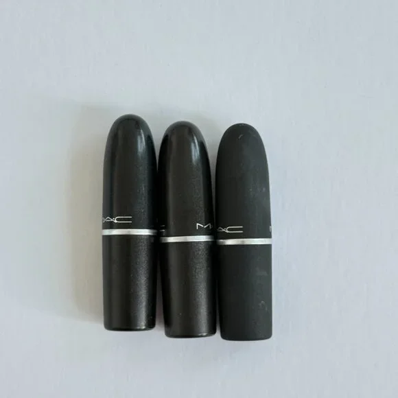 Bundle of Mac Cosmetics Lipsticks (A Little Tamed, Lady Danger, Dark Side) - Picture 2 of 4
